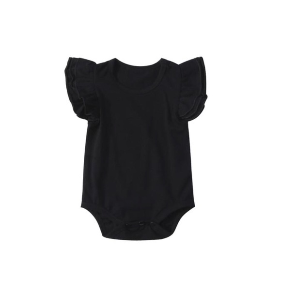 Batter Other - Flutter Sleeve Bodysuit